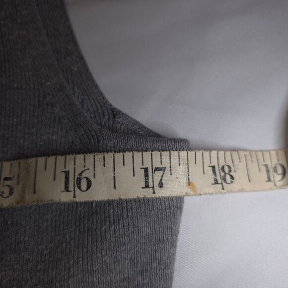 Talbots Womens Medium Gray Turtleneck Sleeveless Pullover Sweater Vest - Picture 5 of 6